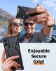Oatsbasf Magsafe Metal Frame for Samsung Galaxy S25 Edge Phone Case with Stand 360° Rotatable Phone Case for Samsung Galaxy A56