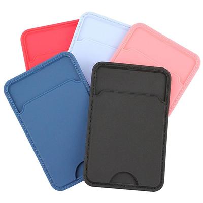 2 Stück Klebe-Geldbörsen-Hülle Handy-Tasche Business-Kreditkarten-Fach Handy-Rückseite Steckplatz Kartenhalter Handy-Rückseite Klebe-Aufkleber