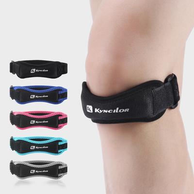 1 Piece Knee Patellar Tendon Knee Support Strape Brace Adjustable Shock Absorption Compression Knee Pad Sleeve For Basketball