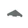 50g/200PCS 35787 Special Tile Modified 2x2 Aperture Free Triangular Block Moc Compatible with Brick DIY Toy
