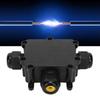 T-Shape Waterproof Junction Box 3 Way Splice Box  Underground Installation