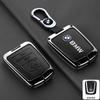 BBKV7 Leather Car Key Cover Case Zinc Alloy Shell Bag For BMW 1 3 5 Series X1 X3 X4 X5 F10 F15 F16 F20 F30 F18 F25 M3 M4 Car stickers