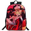 Hochwertiger Cartoon Hazbin Druck Schulrucksack Hotel Anime Laptop Rucksack Tägliche Tasche für Bücher Notizbuchrucksäcke Lustige Reisetasche