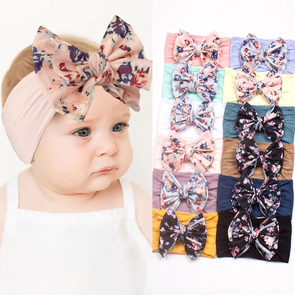 Bowknot Baby Headband European and American Hair Band Kid Headdress Hairband Baby's Photo