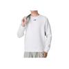 Under Armour Sports Lifestyle Series Logo Casual Fitness Crewneck Sweatshirt Unisex sweatshirt White 23600306-100