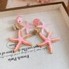Temperament Ocean Starfish Stud Earrings Shell Starfish Ear Pendant  Ladies
