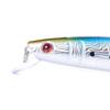 Fishing Lures Kit Minnow Lures Minnow Crank Bait Fishing Tackle Topwater Baits for Bass Trout Saltwater/Freshwater, 10pcs