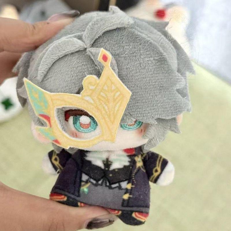 Genshin Impact Cosplay Alhaitham Plush Doll 10Cm Cartoon Print Alhaitham Pendant Stuffed Toys Collect Doll Friend Gift