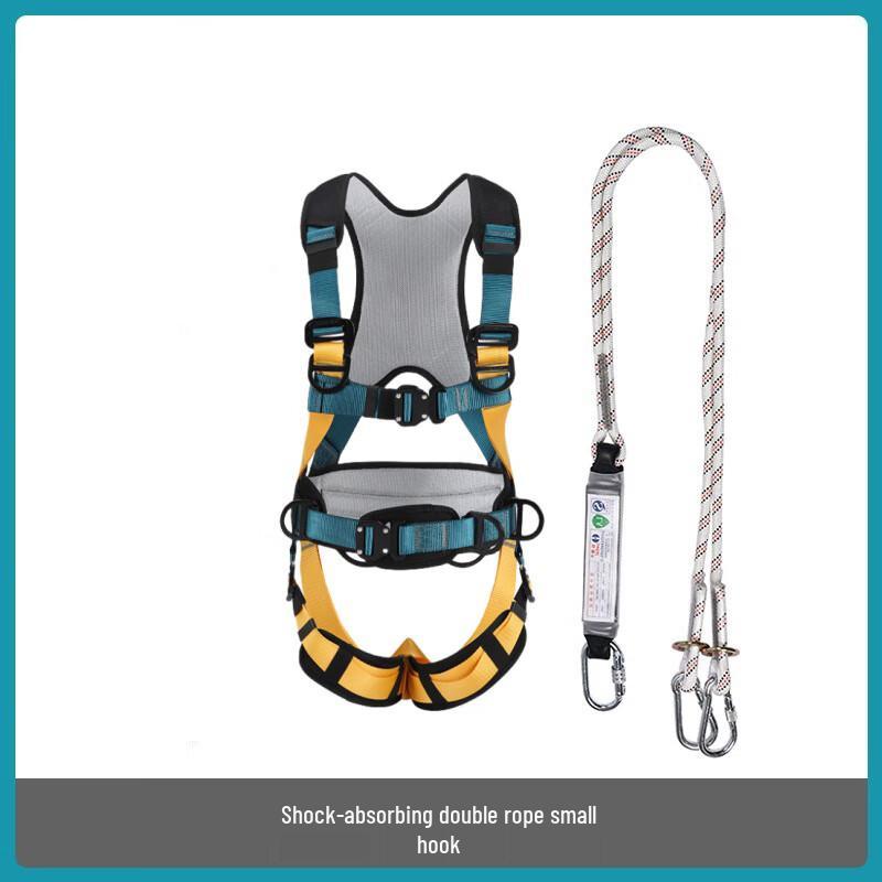 Professional Five-Point Fall Protection Safety Harness One Size