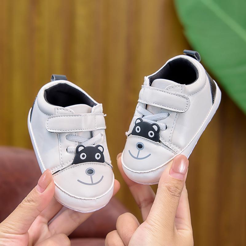 

Infant Cartoon Soft Sole Non-Slip Sneakers (0-12 Months) 13CM (80g) чорний