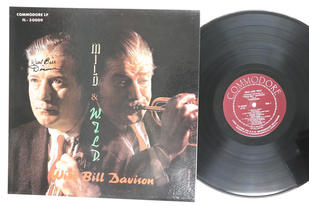 

LP Record WILD BILL DAVISON Mild Wild FL30009 COMMODORE US Jazz Used