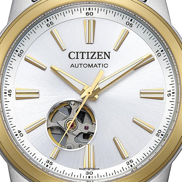 Citizen Collection Mechanical Open Heart NH9154-51A Wrist Watch for Men