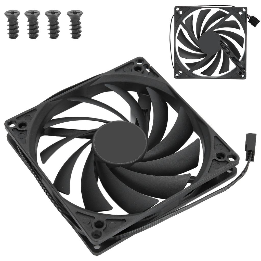 CPU Radiator Fan PWM 4Pin PC Cooler 12V Speed Regulation Ultra Thin Desktop Computer Cooling