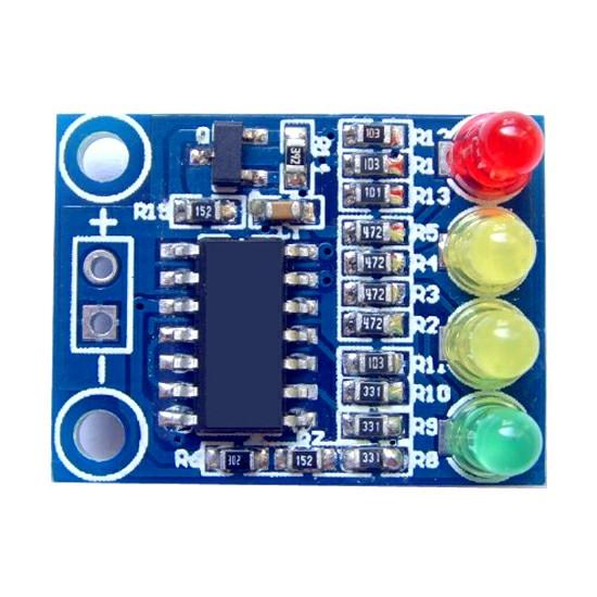 

12V Battery 4-Segment Battery Indicator Module 10*10*2 білий