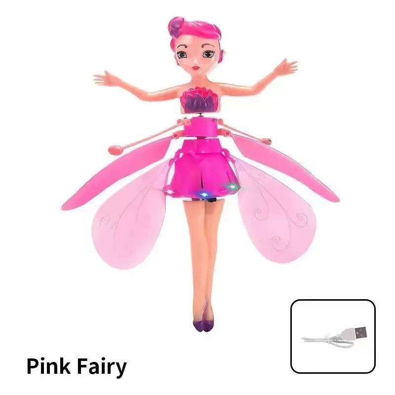 Fairy Flying Toy Usb Rechargeable Childrens Hovering Aircraft With Touch For Kids
