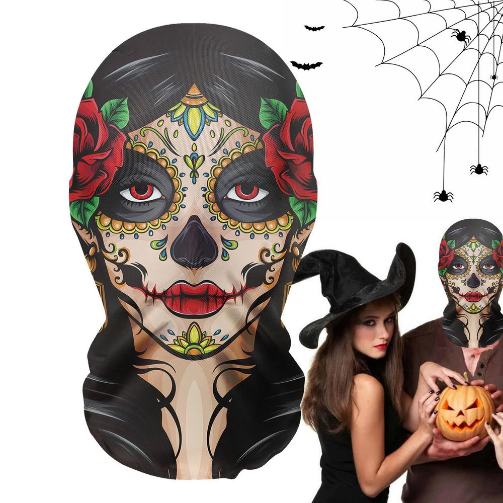 Halloween Horror Masque Scary Masque Realistic Adult Mesh Ghost Masques Evil Ghost Masque Creepy Halloween Adult Mesh Costume