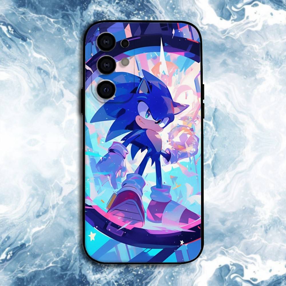 S-Sonic The H-Hedgehog Phone Case For Samsung S25,S24,S21,S22,S23,S30,Ultra,S20,Plus,Fe,Lite Black Shell