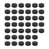 Adhesive-Backed Round Cushion Grip Set, Dense 40 Count for Speaker Feet, Quiet Contact, Scratch Guard and Home Care