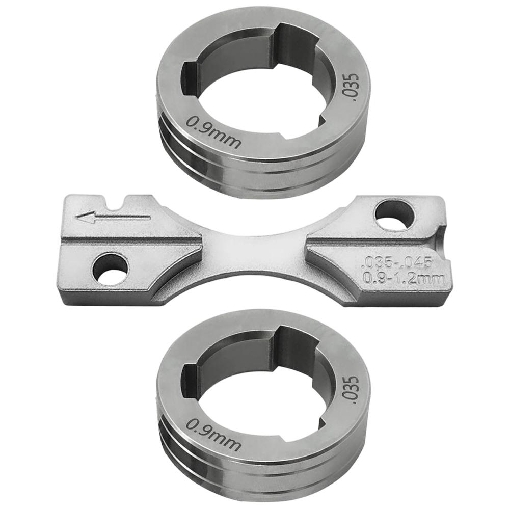 For Wire Feeding Repair 0.35\'\' V-Groove Drive Roll Kit V-Groove Profile Solid Wire Compatibility Easy Installation