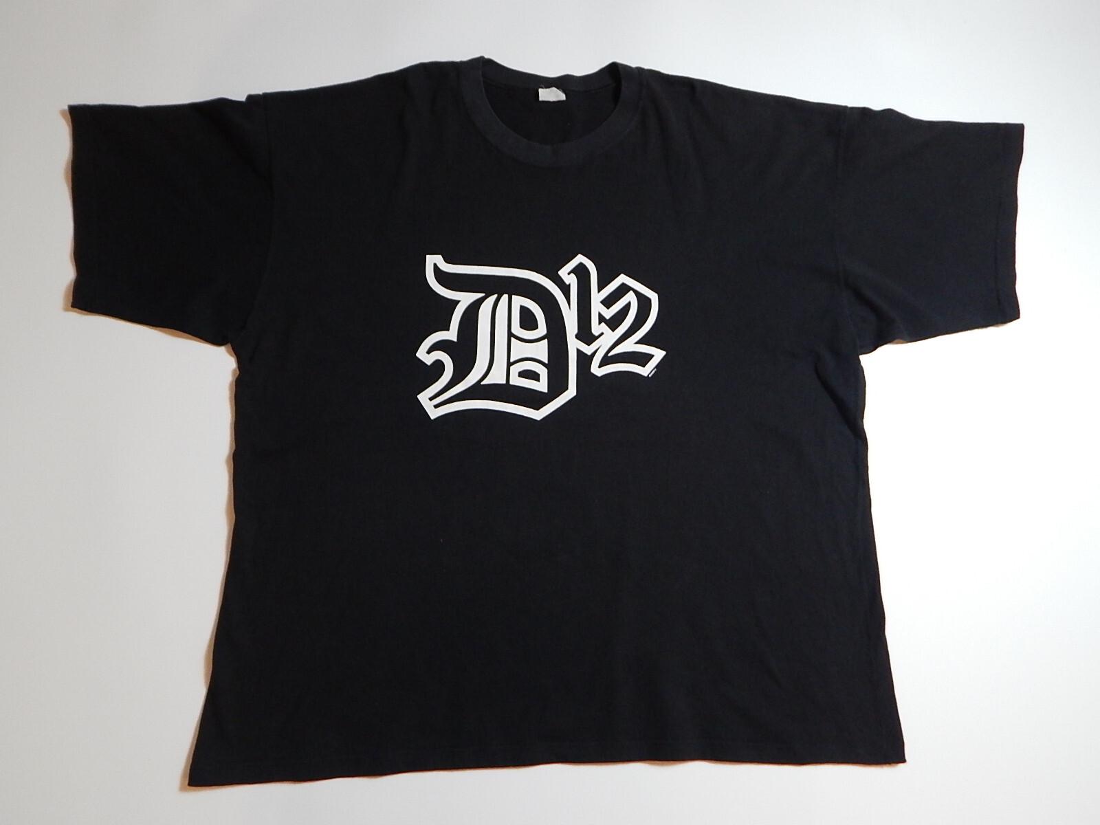 vintage 00s d12 devils night shady records eminem tee size 3xl 4xl XL