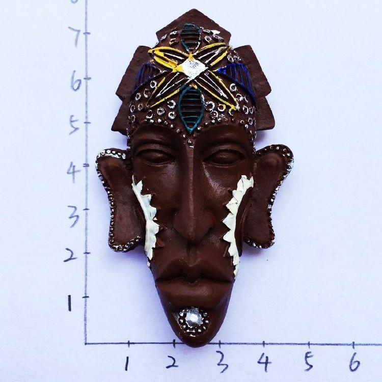 Indonesia Country Fridge Magnets Souvenir Bali Magnetic Stickers Decorative Refrigerator Magnets Creative Resin Handicrafts