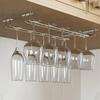 Easy Access Stainless Steel Wine Glass Rack Storage Solution Stainless Steel Wine Glass Holder