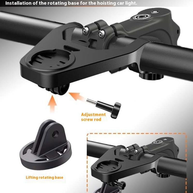 Road Bike Sports Camera Base Stopwatch Stand Handlebar Bicycles Computer Speedmeter Holder Cycling Accessories