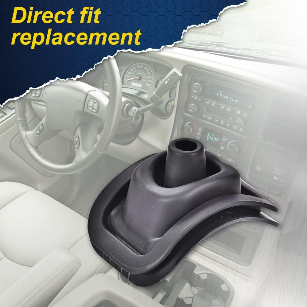 PIT66 Shift Boot Seal, Compatible with 00-06 Chevy Silverado Sierra Automatic Shifter Lever Handle Boot Seal