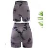 Women's Yoga Shorts High Waist Tight Running Workout Pants Elastic Fitness Capris Quick Dry Training Pants Black M