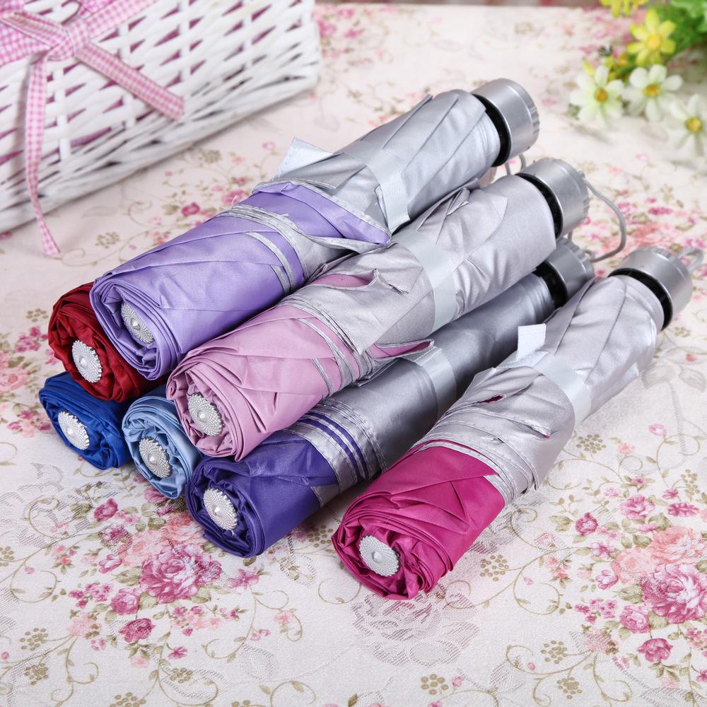 

Автоматический трехсложный черный зонт с защитой от УФ-лучей и с логотипом на заказ для мужчин и женщин