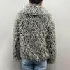 2025 Winter Women's Faux Fur Fleece Coat - European & American Style Imitation Lambskin Top