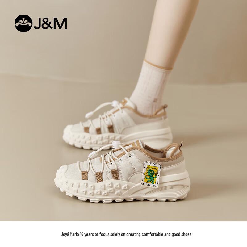 J&M Women s Chunky Sole Casual Outdoor Shoes 37