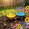 3D Printed Bee Water Cup Plastic Insect Water Cup Creative Bee Water Feeder Lawn Landscape