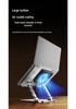 Rotating Height-Adjustable Folding Laptop Stand and Cooling Bracket