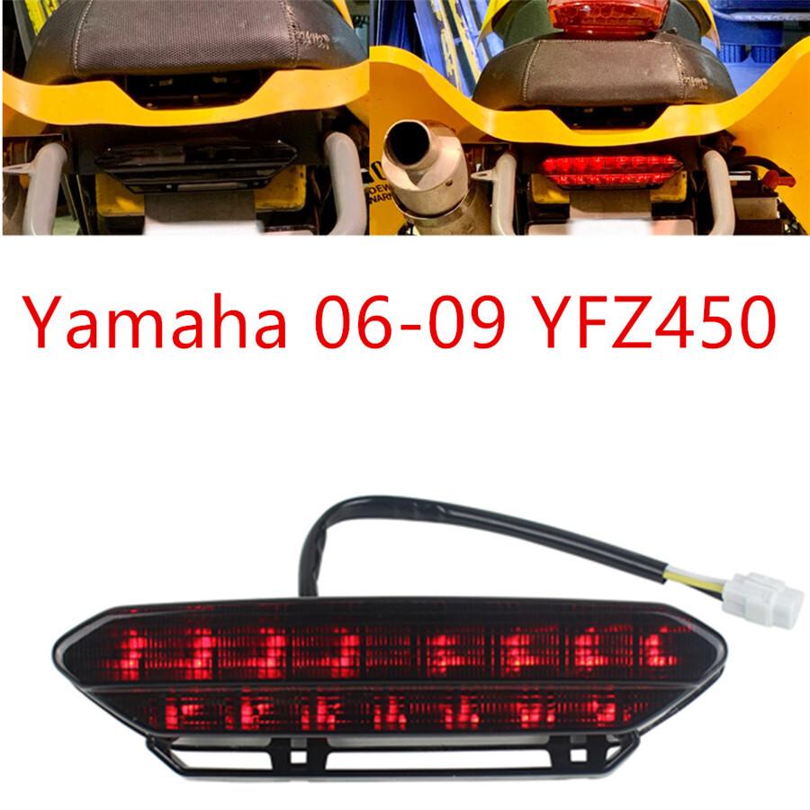 ATV/UTV LED Tail Brake Light Taillight Assembly For Yamaha YFZ 450 2006-2009