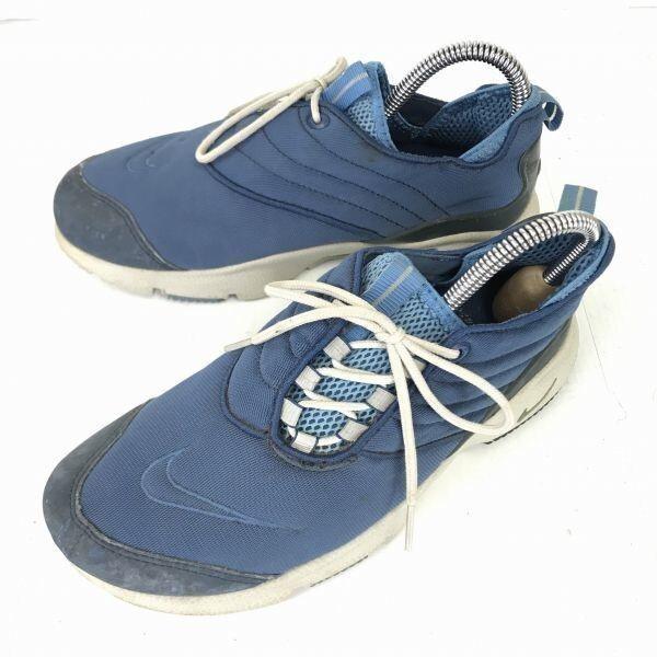 

Nike Кроссовки FOOTSCAPE с низким верхом, сетчатые, 25.0, светло-голубые, в винтажном стиле