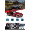 Welly 1/24 Mercedes Benz SLS AMG Alloy Sports Model Diecasts Metal Racing Car Vehicles Model Simulation Collection Kids Toy Gift