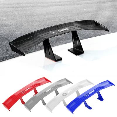 Mini Spoiler 3D Rear Trunk Wing Boot Lip Spoiler Stickers For Insignia Astra H G J Antara Vectra Vivaro Corsa C D Zafira B