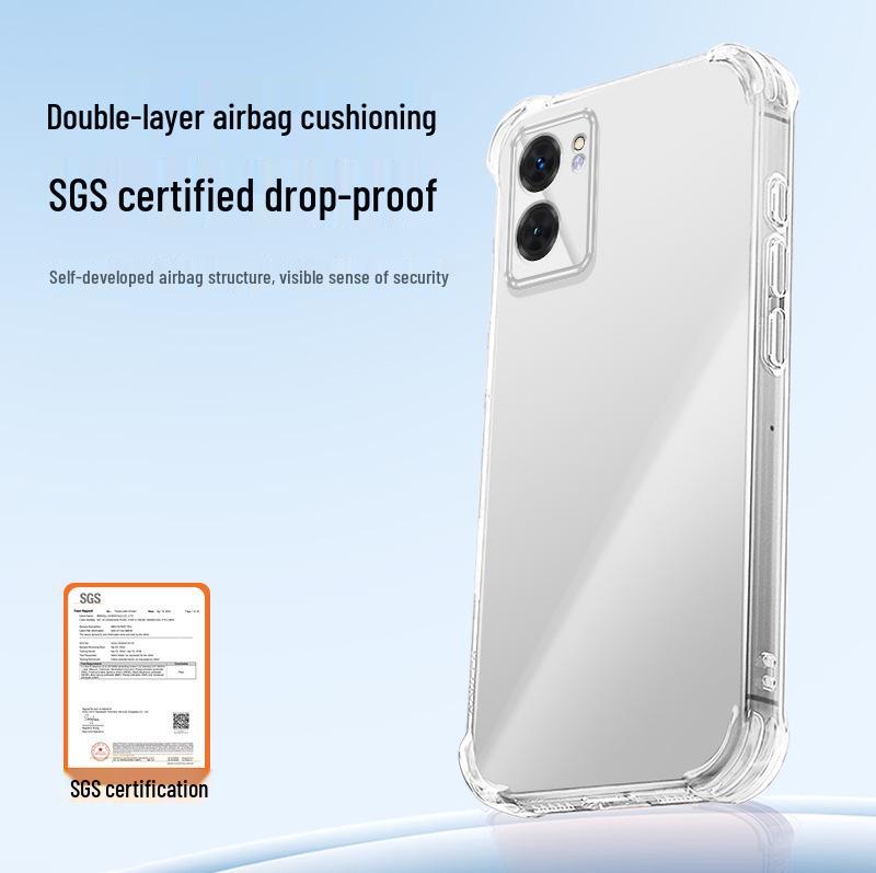 OPPO A57 Transparent Airbag Anti-drop TPU Protective Case