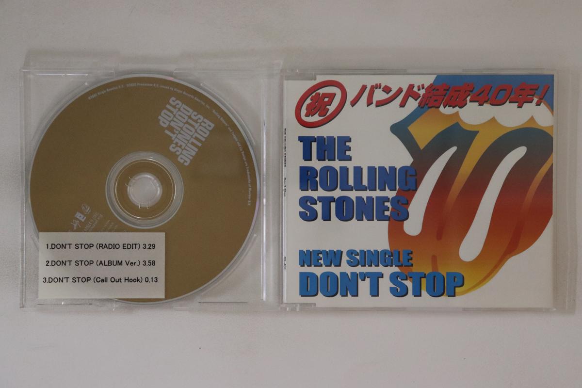 

CD ROLLING STONES Dont Stop RS401 VIRGIN 2002 Япония Рок Б/У