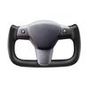 Model 3/Y Custom Alcantara Carbon Fiber Heated Tesla Yoke Steering Wheel