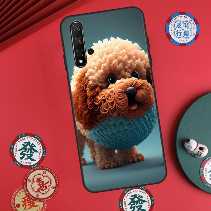 Poodle Dog For Huawei Nova 5T 9 10 SE 7i 8i 11i 12i Y73 Y72 Y61 Y91 Y60 Y70 Y90 P20 P30 P40 Lite Case