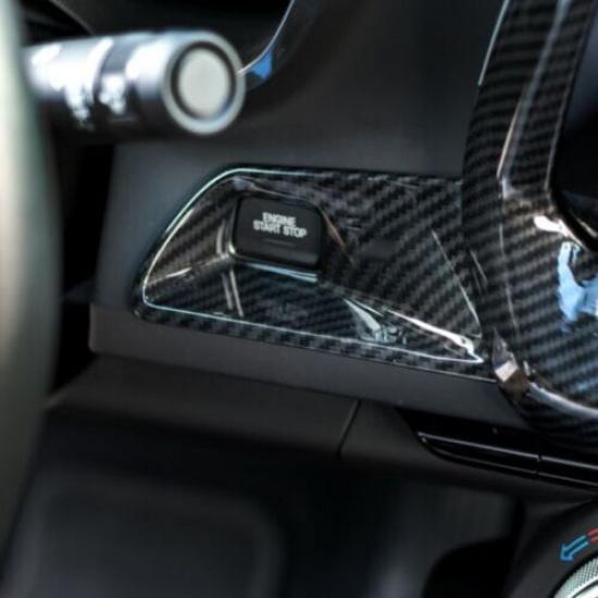 Engine Start Stop Button Trim Cover Interior Styling for Chevrolet Camaro 16-18