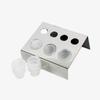 7/8/21Holes Tattoo Ink Cup Holder Stand Tattoo Tool Pigment Black Container Makeup Accessories for Body Art Supplies
