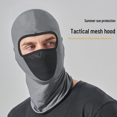 Fodera per casco in rete parasole tattica da esterno: Maschera Traspirante per Pesca e Ciclismo