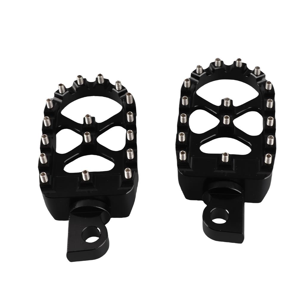 Universal Motorcycle Footrest Foot Pedal 10mm Install Dia CNC Aluminium Alloy