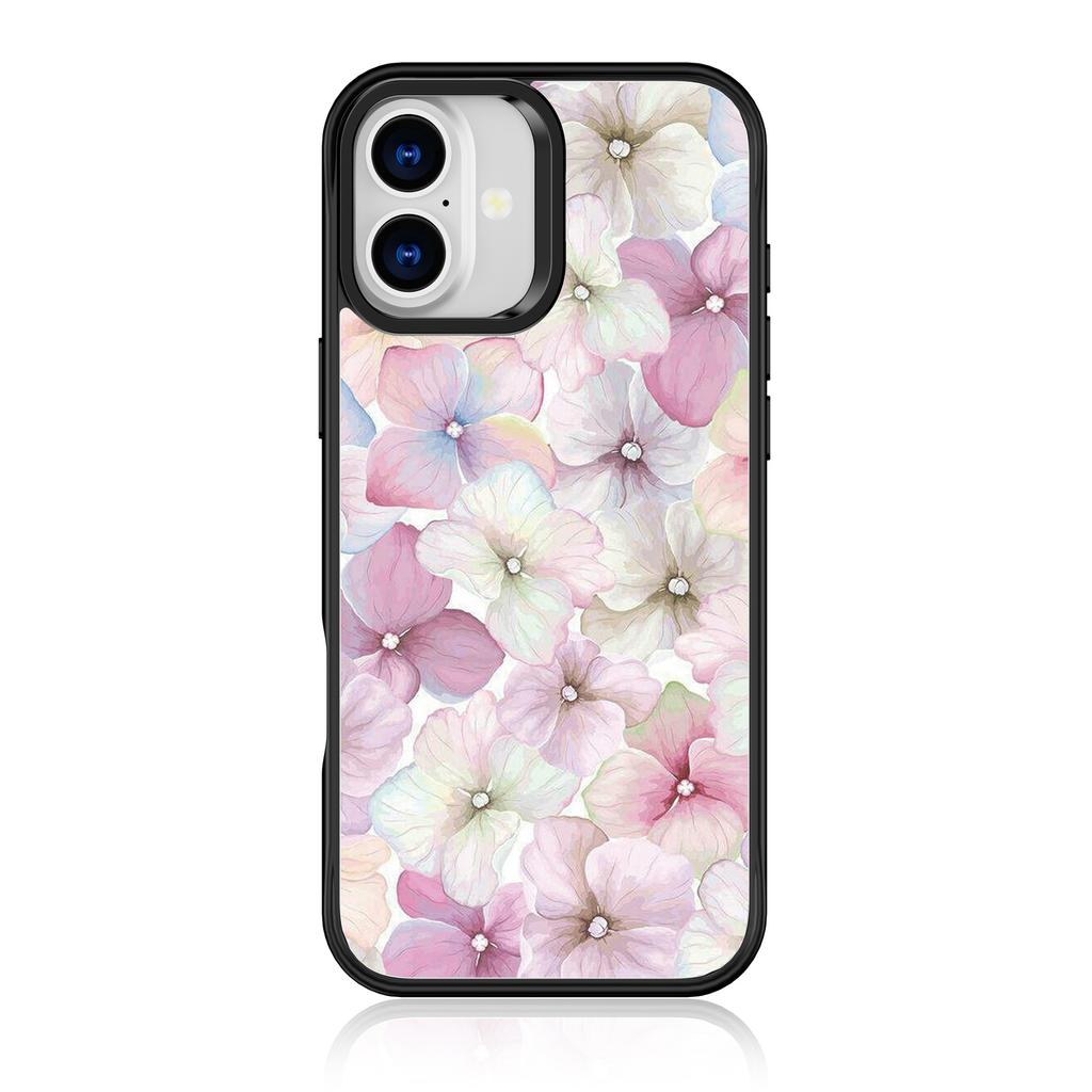 Mobile Phone Case for IPhone16pro Transparent Protective Case N52 Magnetic Phone Case Colored Pattern