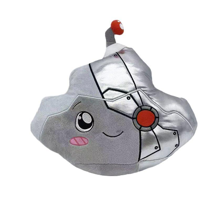 Cute Lankybox Plush Toy With Removable Robot Fox Helmet And Sound