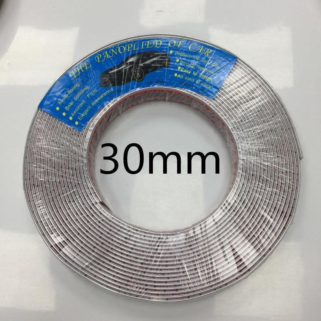 Universal Chrome Trim Decoration for Car Windows and Door Edges