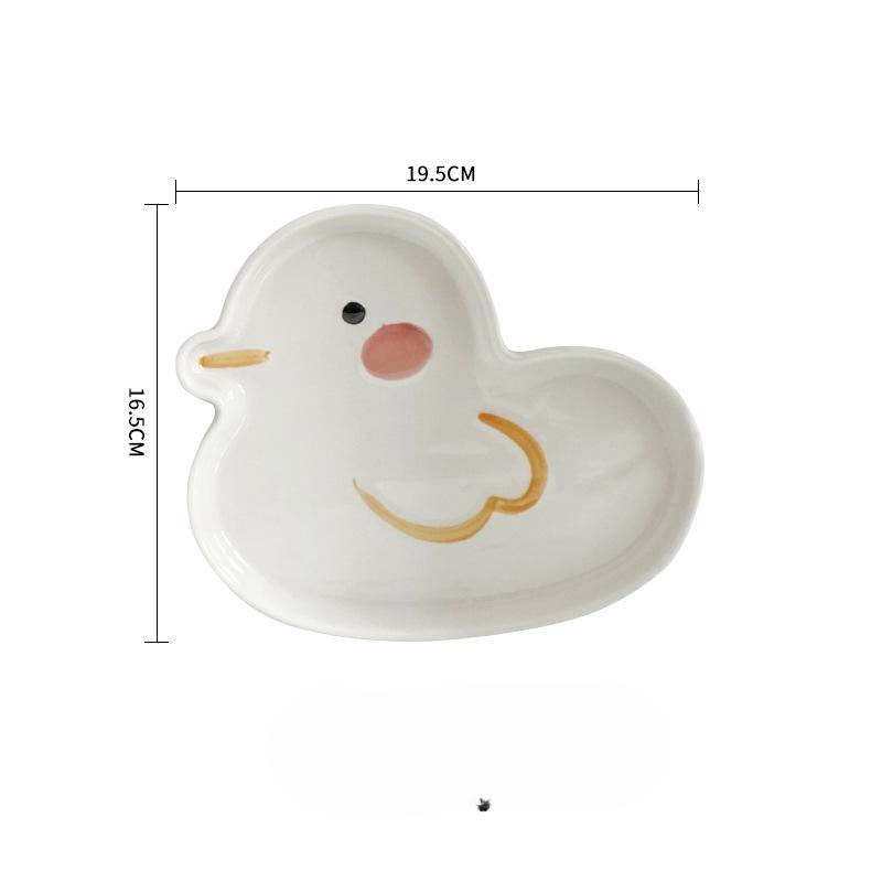 

Японская Креативная Милая Мультяшная Тарелка Тарелка Кролика Детская Тарелка Животное Дом Пельмени